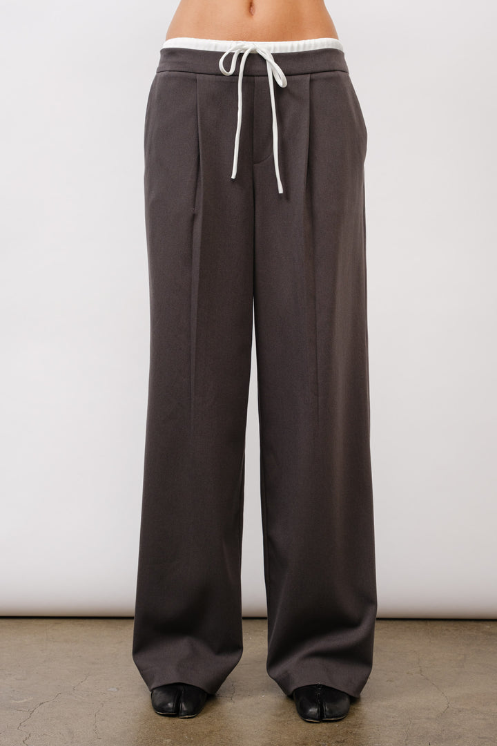 Jordyn Satin Waistband Trousers