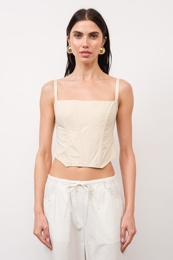 Jessie Cropped Bustier Top