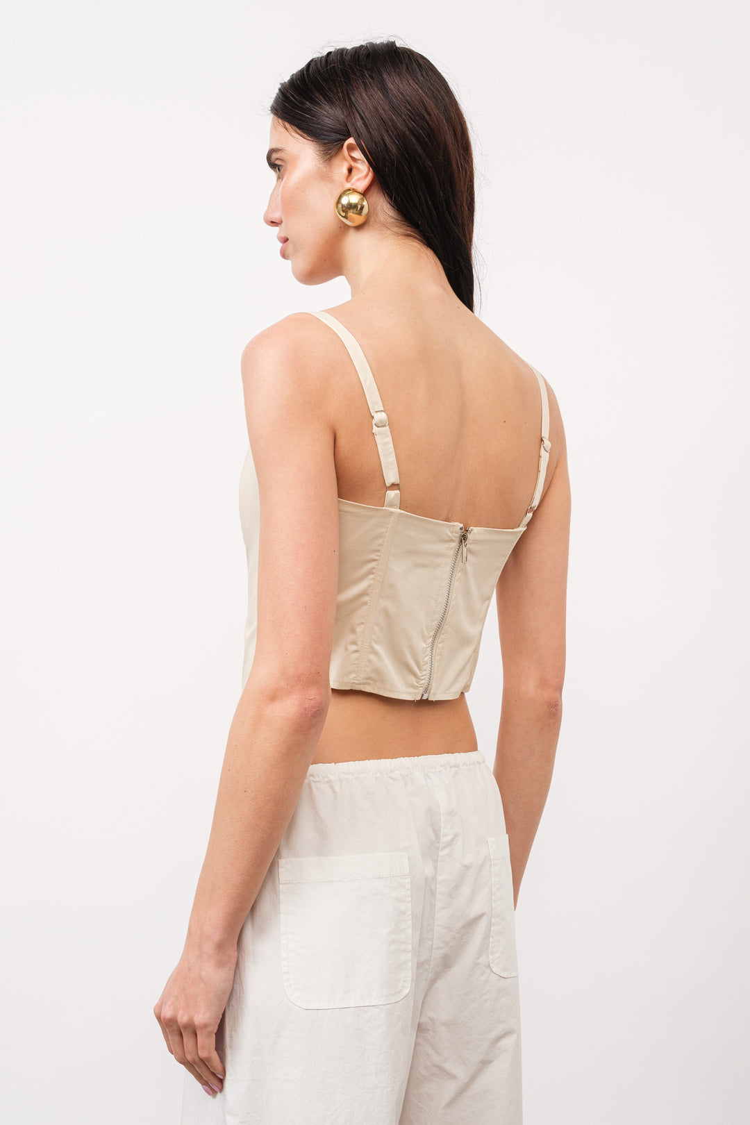 Jessie Cropped Bustier Top