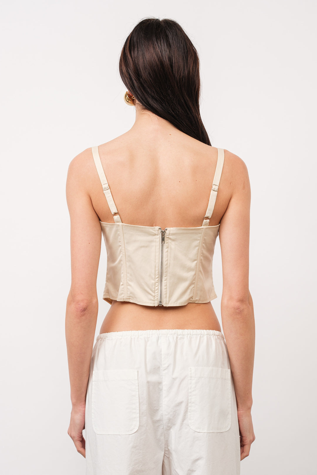 Jessie Cropped Bustier Top