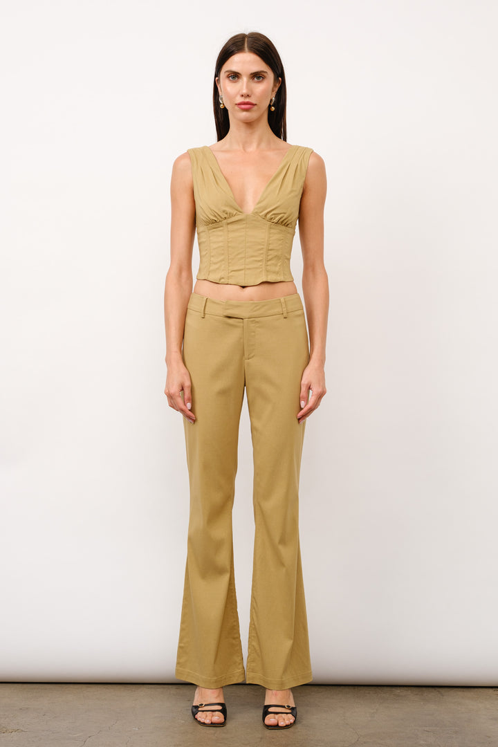 Coco Low-Rise Slim Trousers