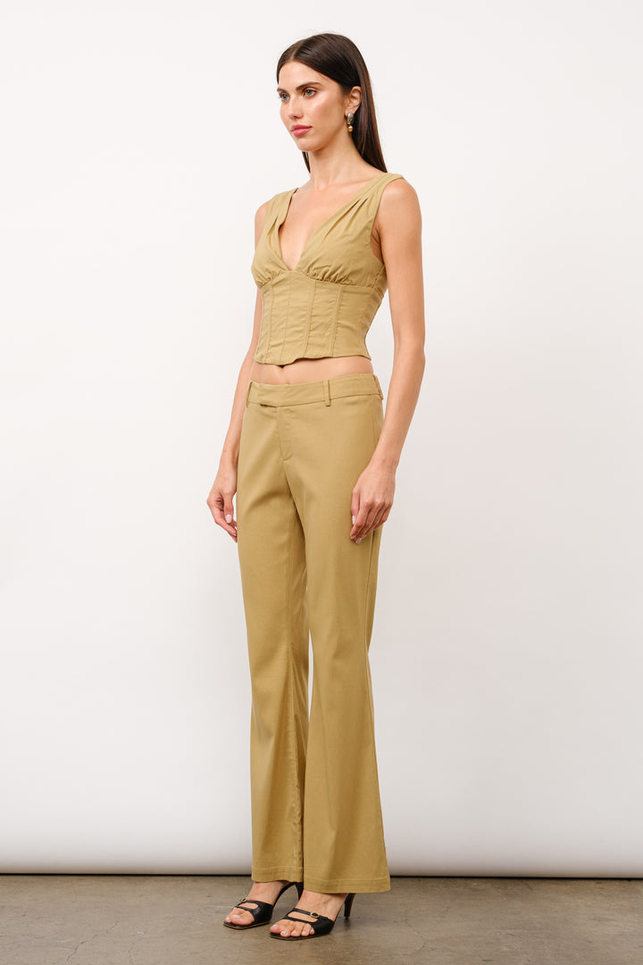 Coco Low-Rise Slim Trousers