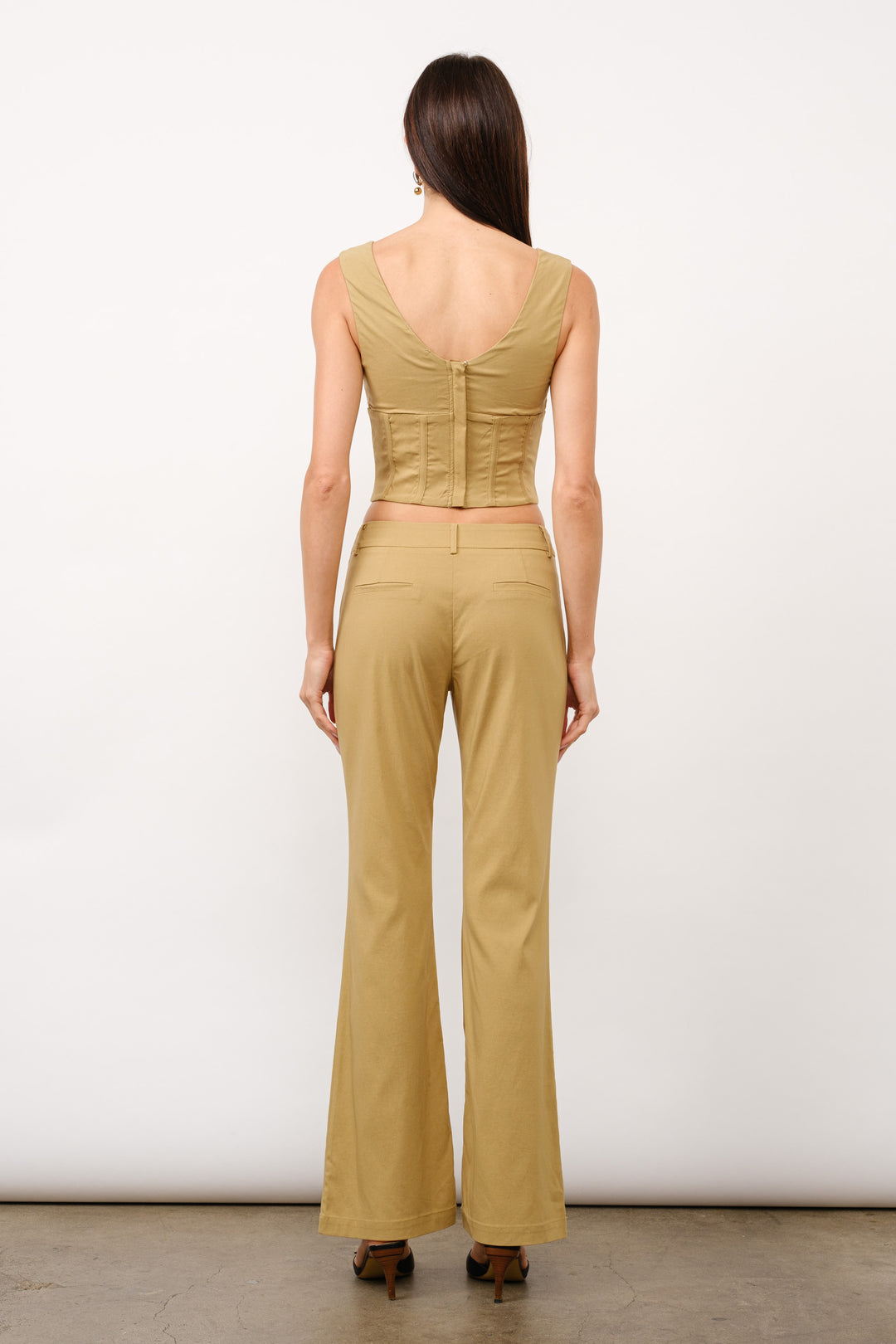 Coco Low-Rise Slim Trousers