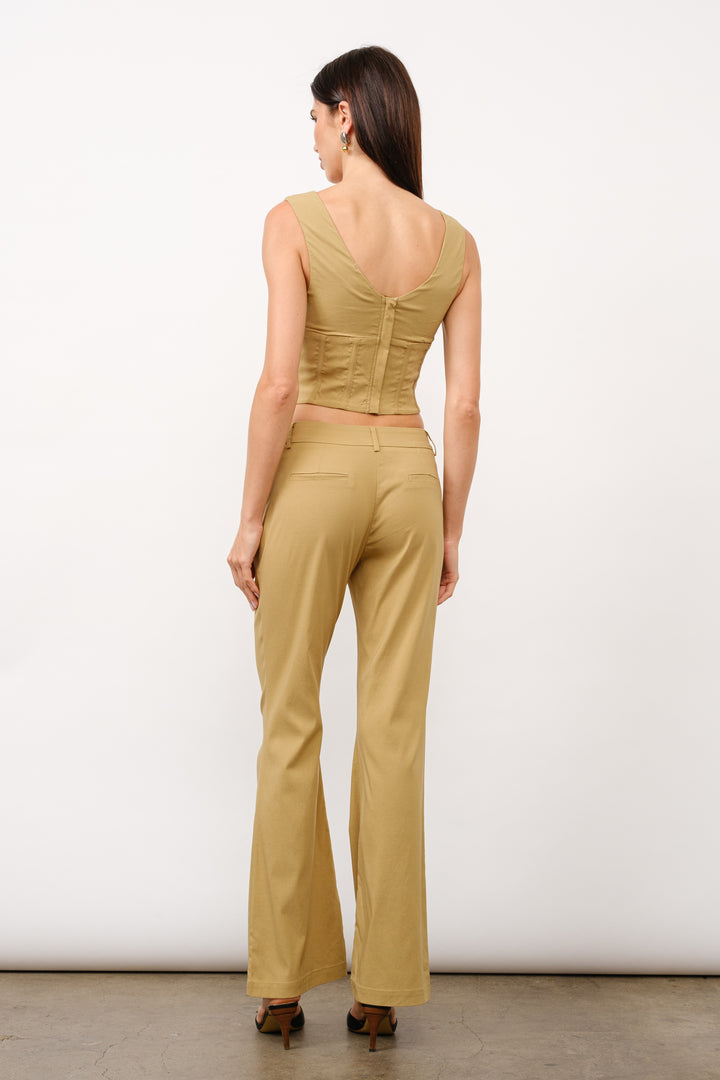 Coco Low-Rise Slim Trousers